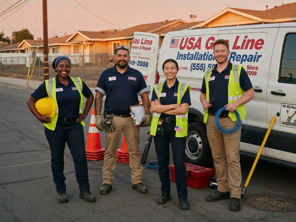 Gas Line Installation company in Springboro, PA
